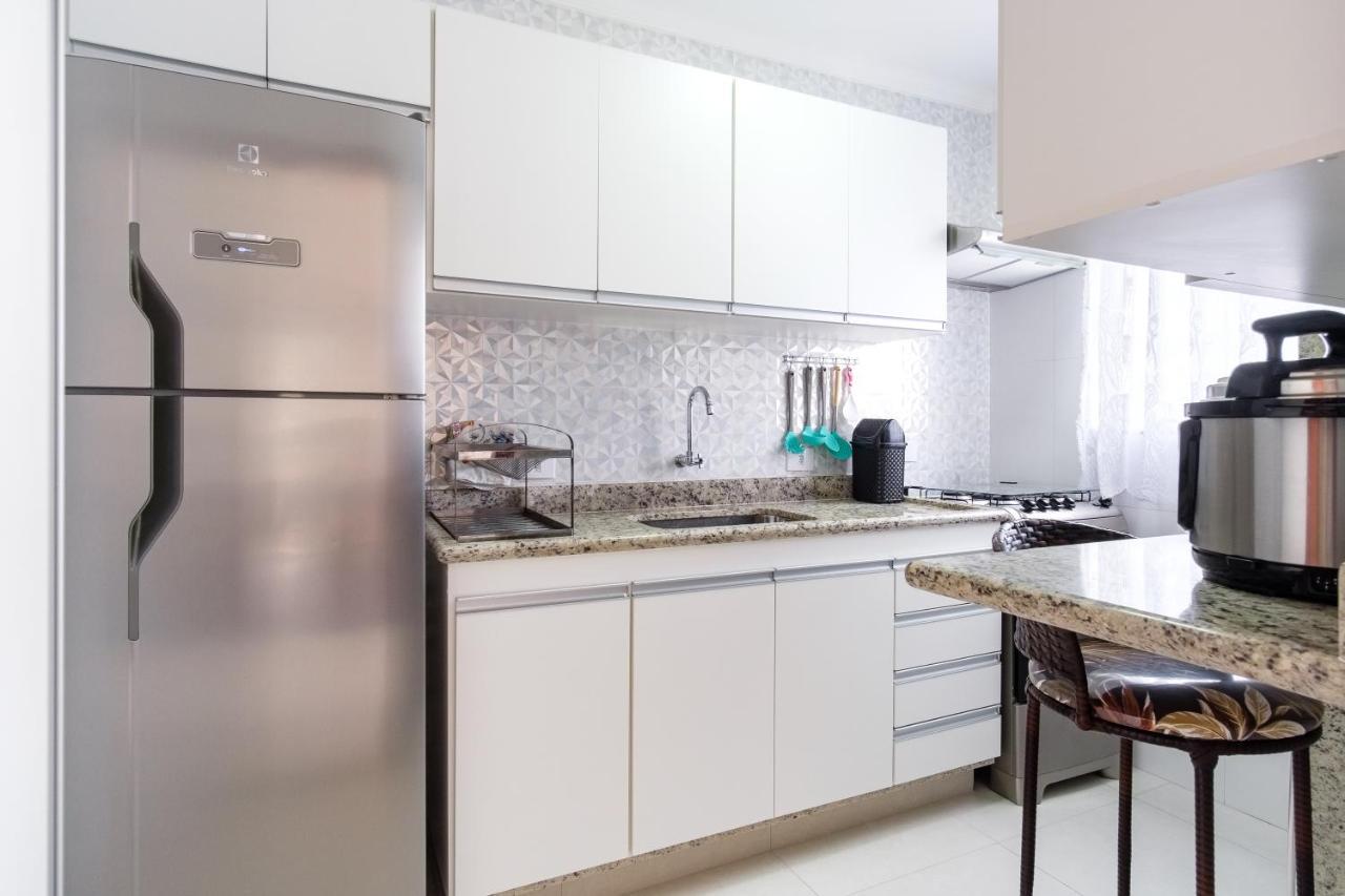 Apartamento A 100 Metros Da Praia - 01 Dormitorio - Edificio Agua Viva Ubatuba Luaran gambar