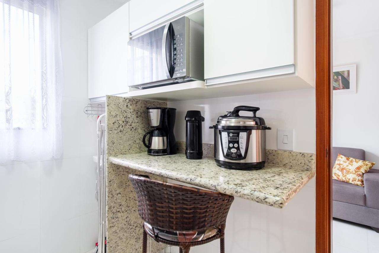 Apartamento A 100 Metros Da Praia - 01 Dormitorio - Edificio Agua Viva Ubatuba Luaran gambar