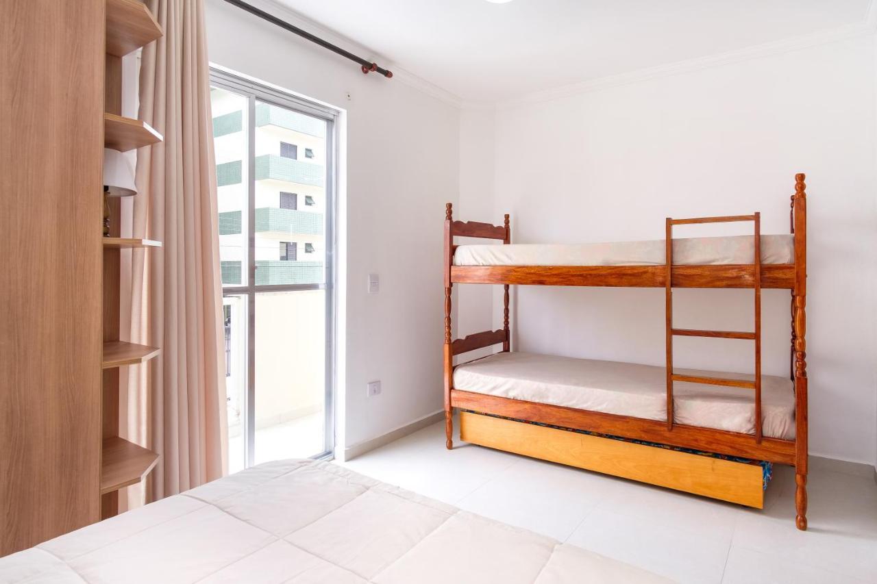 Apartamento A 100 Metros Da Praia - 01 Dormitorio - Edificio Agua Viva Ubatuba Luaran gambar
