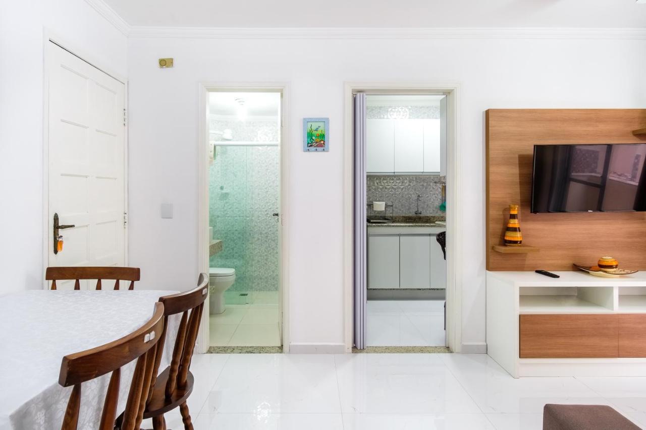 Apartamento A 100 Metros Da Praia - 01 Dormitorio - Edificio Agua Viva Ubatuba Luaran gambar
