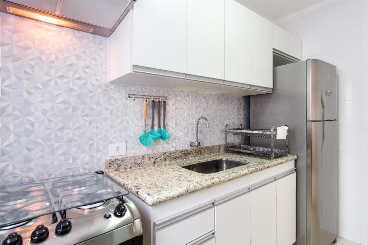 Apartamento A 100 Metros Da Praia - 01 Dormitorio - Edificio Agua Viva Ubatuba Luaran gambar