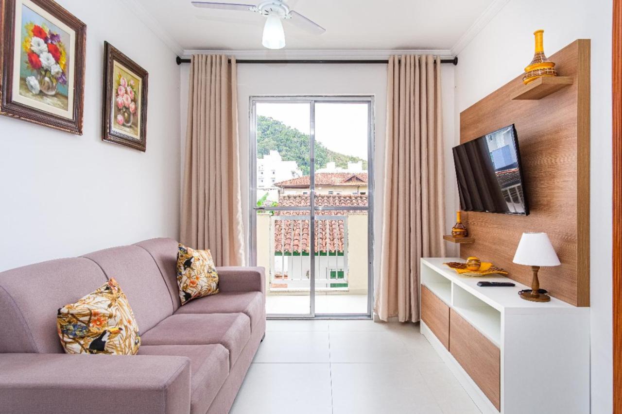 Apartamento A 100 Metros Da Praia - 01 Dormitorio - Edificio Agua Viva Ubatuba Luaran gambar
