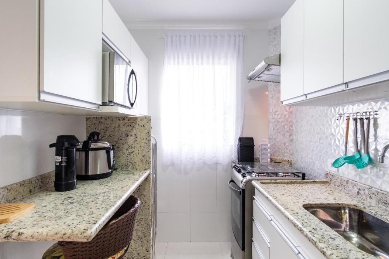 Apartamento A 100 Metros Da Praia - 01 Dormitorio - Edificio Agua Viva Ubatuba Luaran gambar