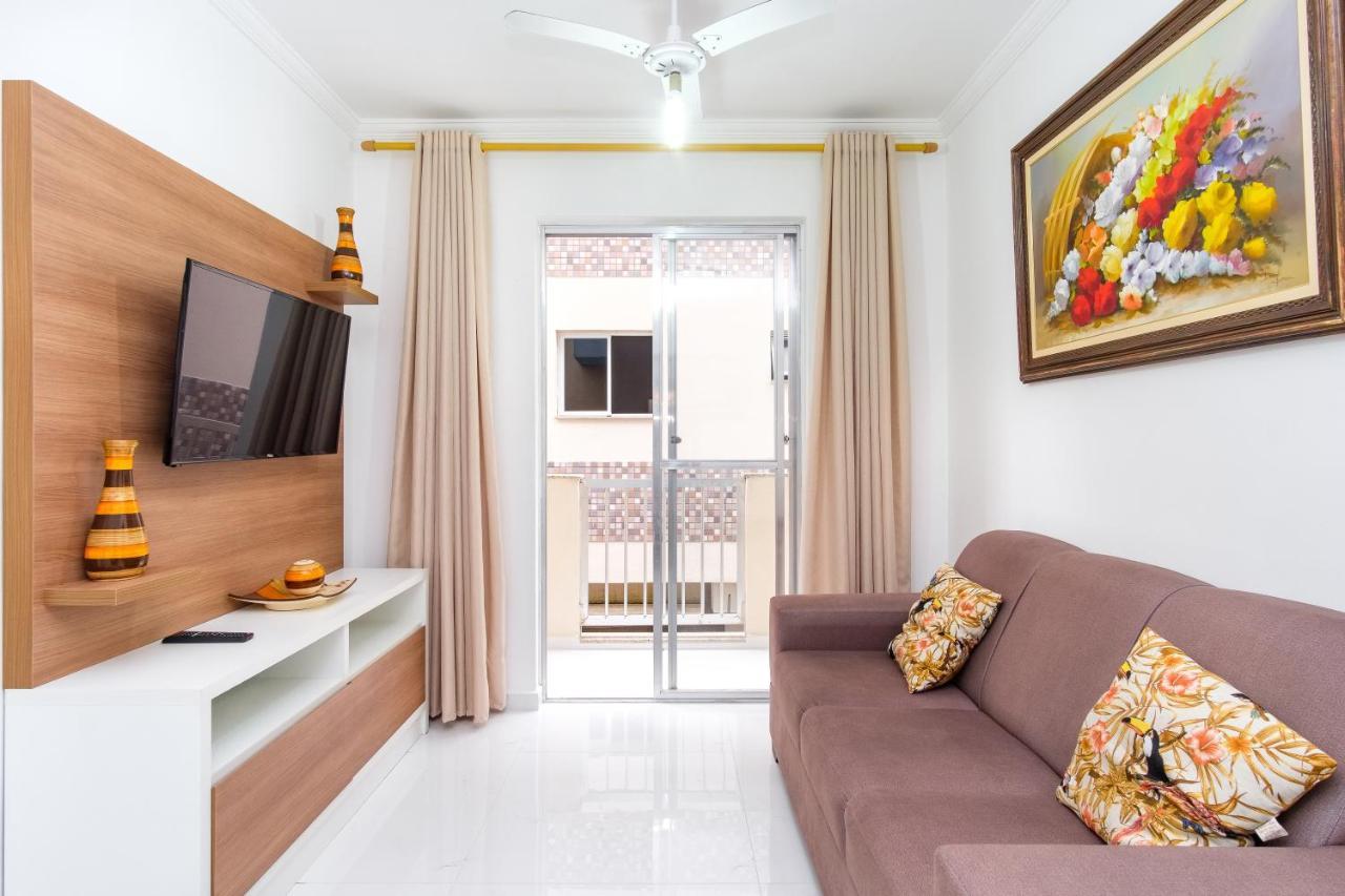 Apartamento A 100 Metros Da Praia - 01 Dormitorio - Edificio Agua Viva Ubatuba Luaran gambar