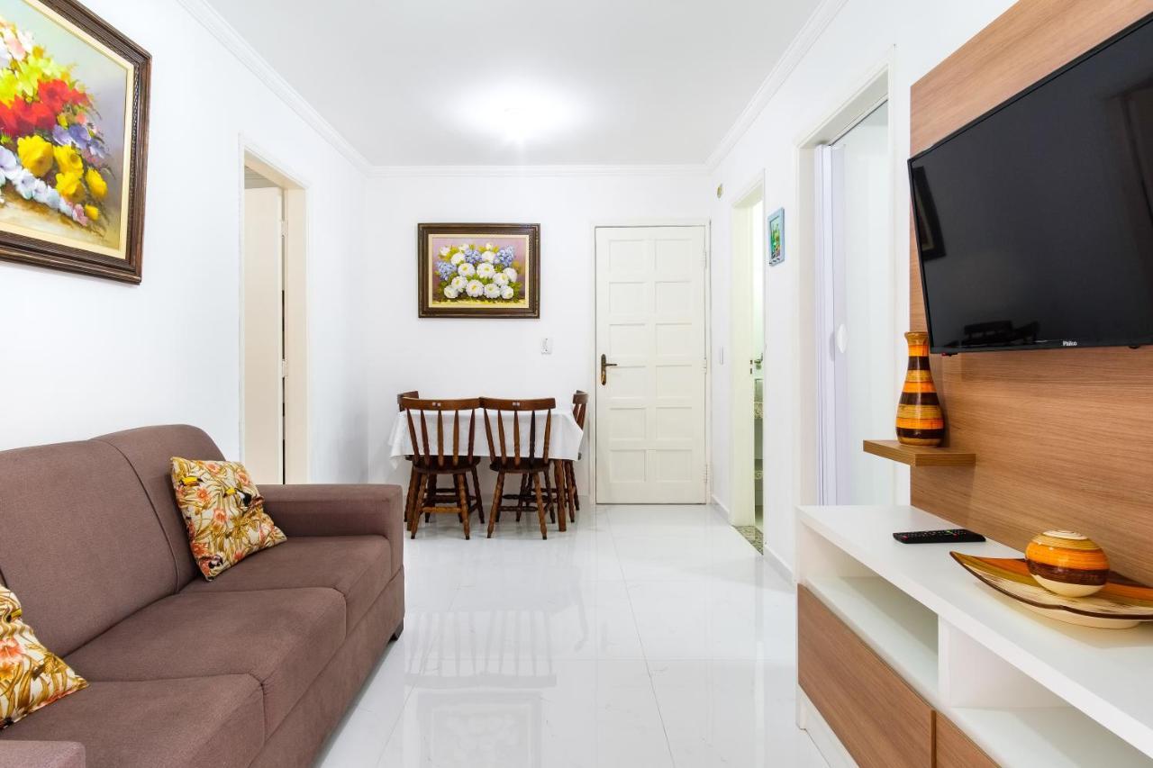 Apartamento A 100 Metros Da Praia - 01 Dormitorio - Edificio Agua Viva Ubatuba Luaran gambar
