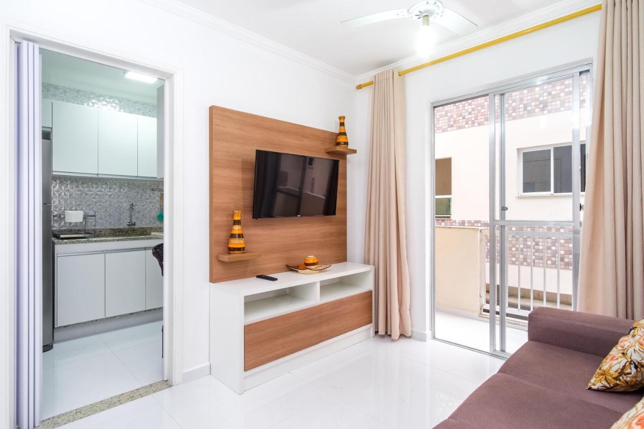 Apartamento A 100 Metros Da Praia - 01 Dormitorio - Edificio Agua Viva Ubatuba Luaran gambar