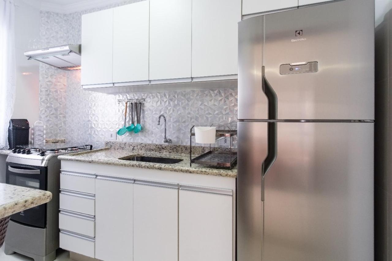 Apartamento A 100 Metros Da Praia - 01 Dormitorio - Edificio Agua Viva Ubatuba Luaran gambar