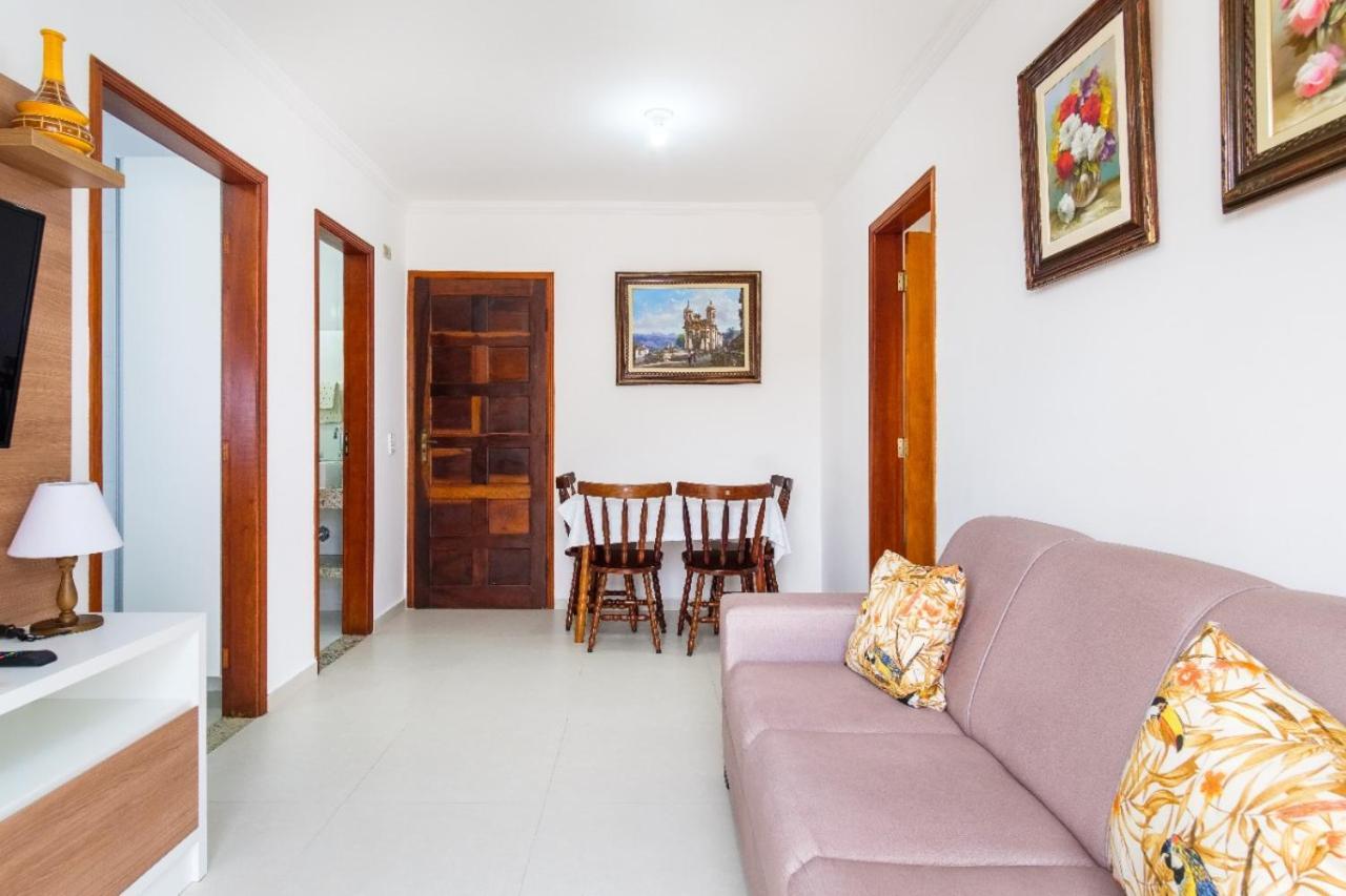 Apartamento A 100 Metros Da Praia - 01 Dormitorio - Edificio Agua Viva Ubatuba Luaran gambar