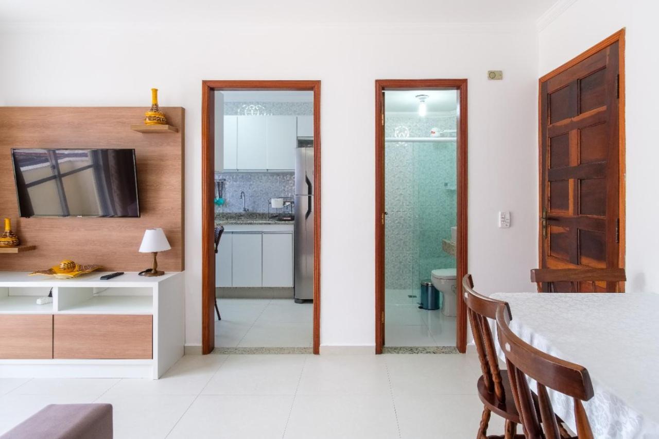 Apartamento A 100 Metros Da Praia - 01 Dormitorio - Edificio Agua Viva Ubatuba Luaran gambar